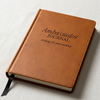 Ambassador Journal in Harvest Tan leather