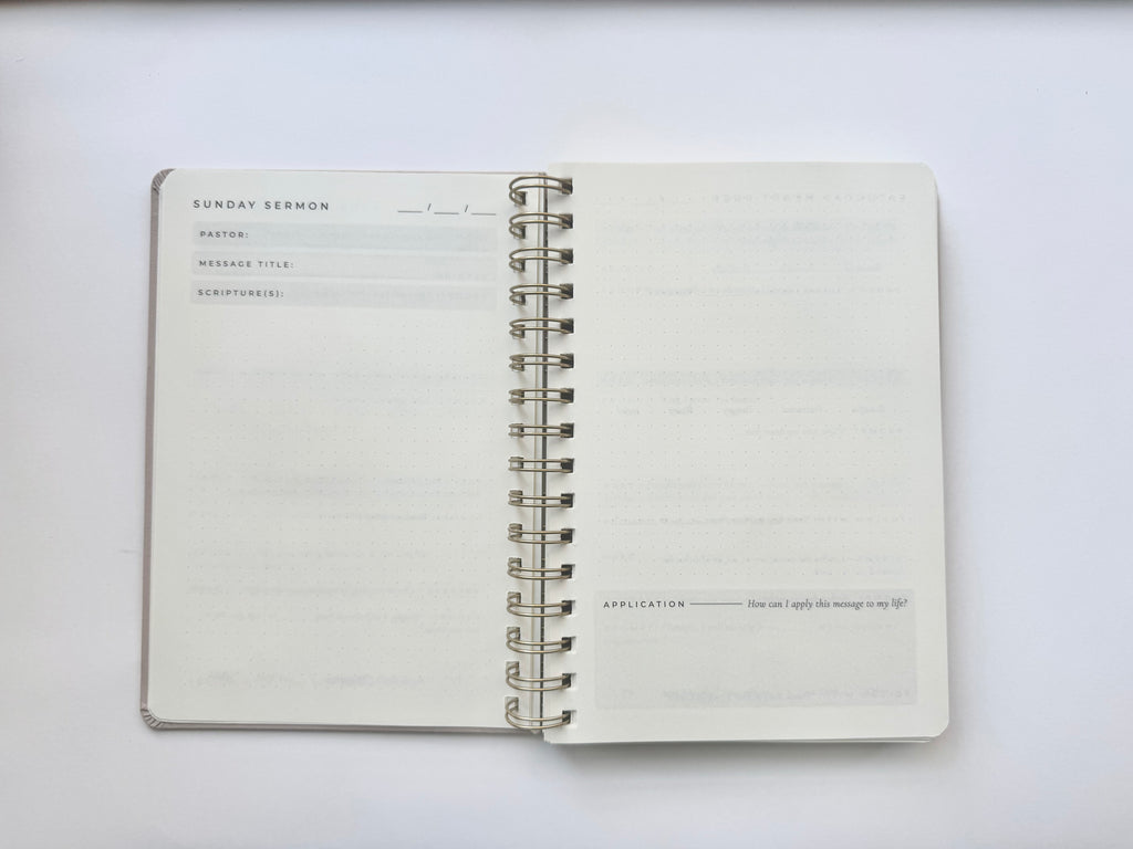 Sunday Sermon Journal