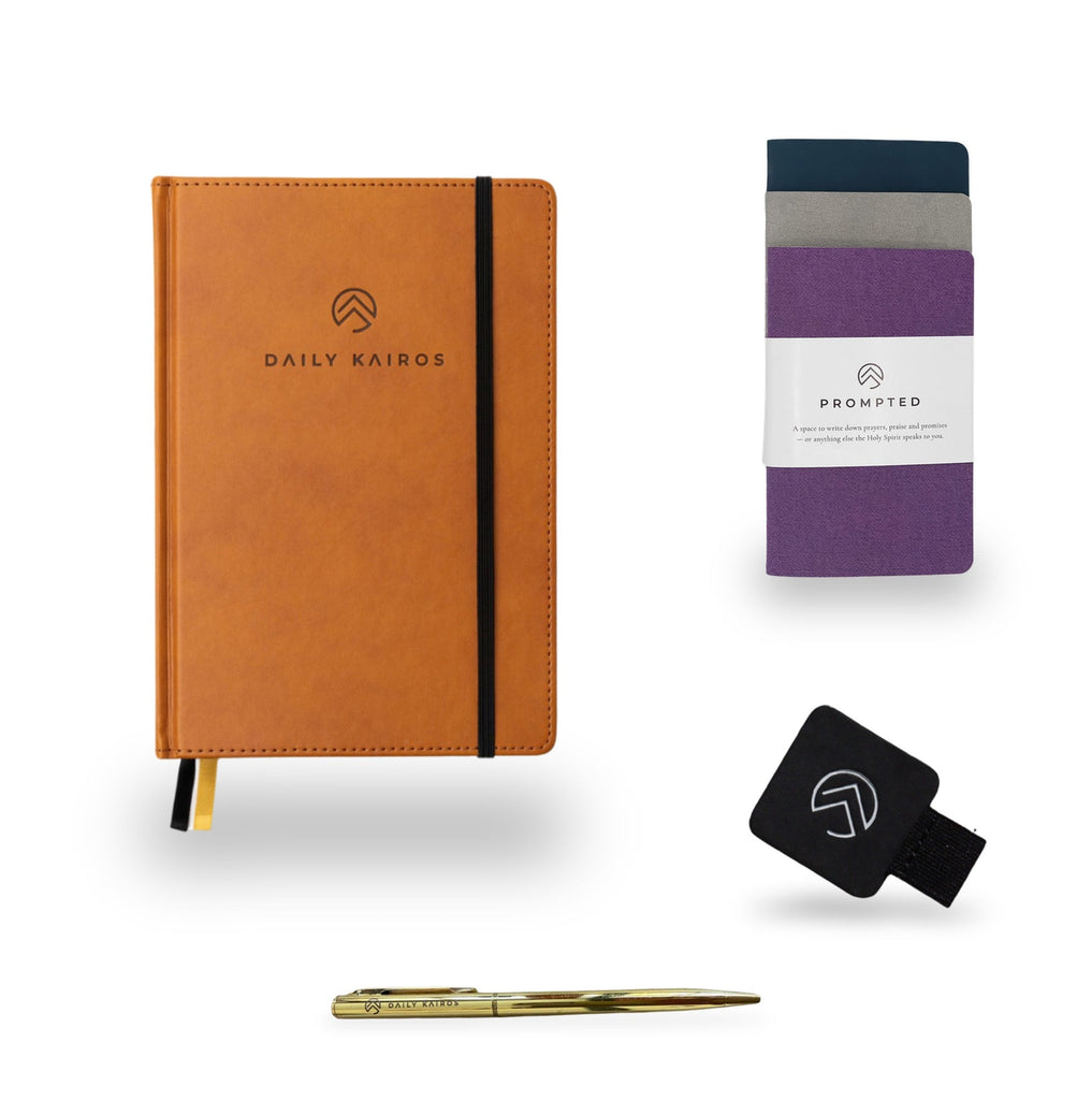 The Daily Kit — Premium Brown Leather