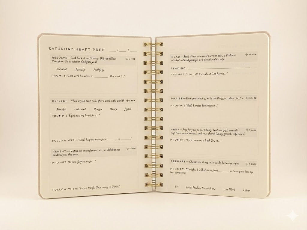 Sunday Sermon Journal